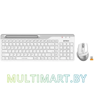 Комплект клавиатура + мышь A4Tech Fstyler FB2535C (белый) картинка 2